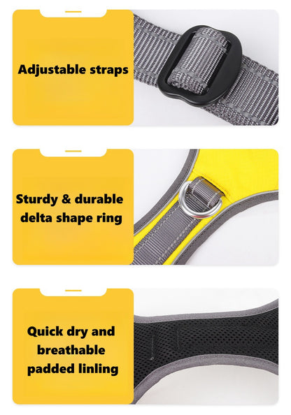 Dog Harness With Storage Pockets