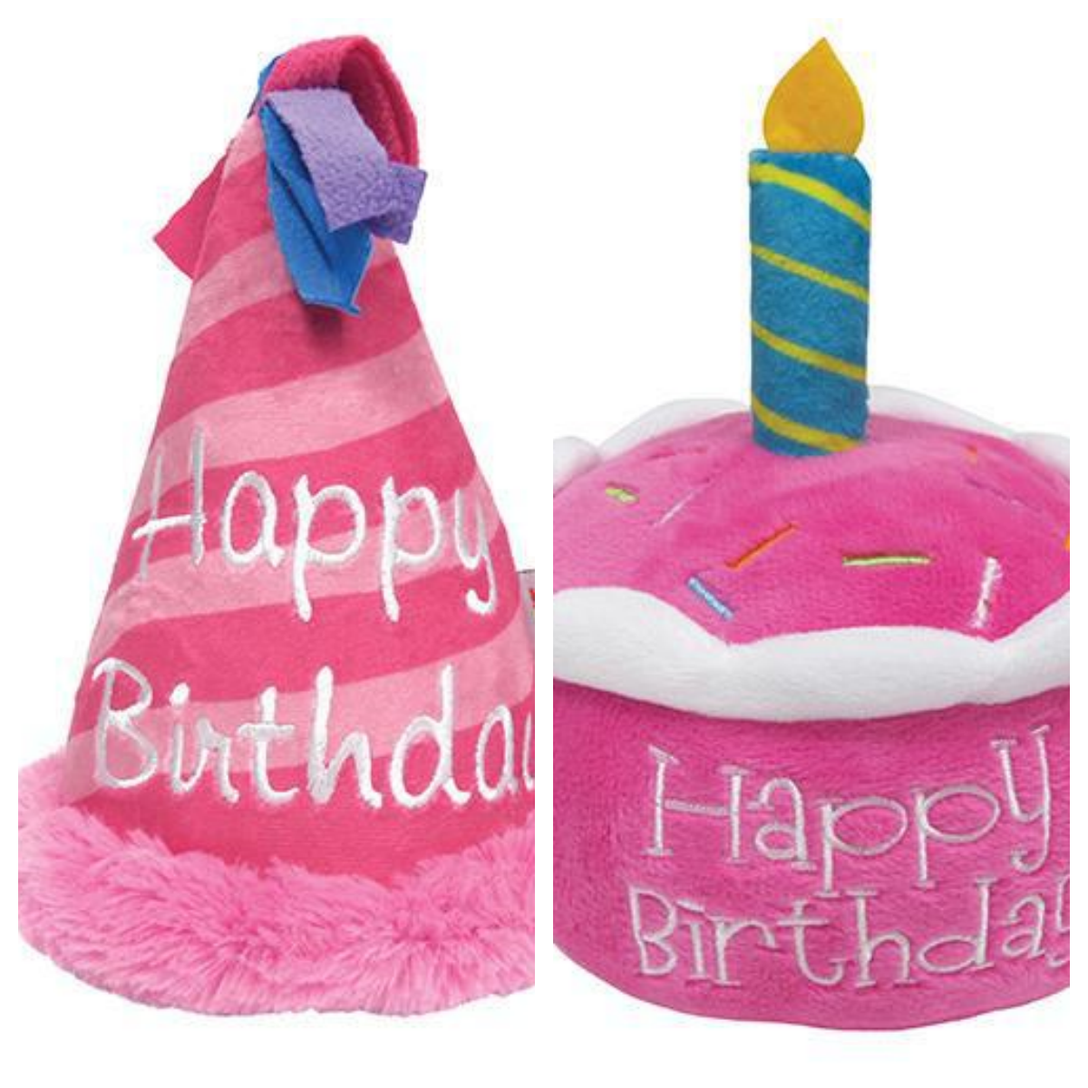 Dog Birthday Cake & Hat Set Toys